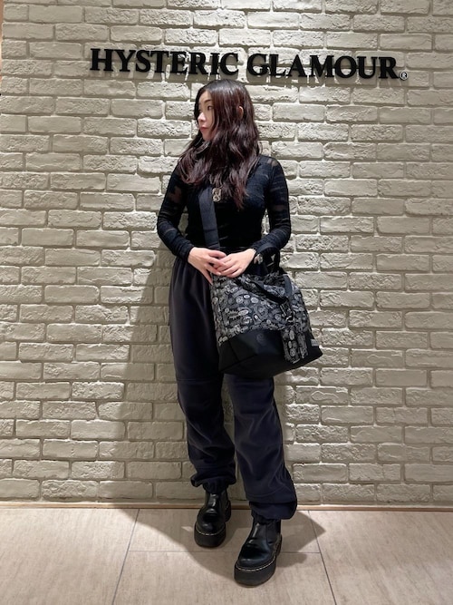 HYSTERIC GLAMOUR（ヒステリックグラマー） tシャツ TYPE LOGO柄ジャ