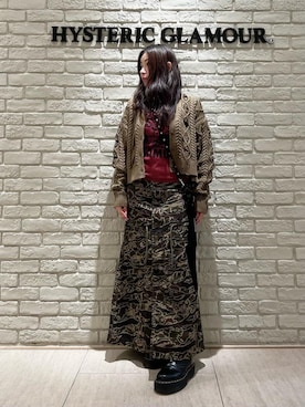 HYSTERIC GLAMOUR（ヒステリックグラマー）の「SNAKE LOOP柄 ロング