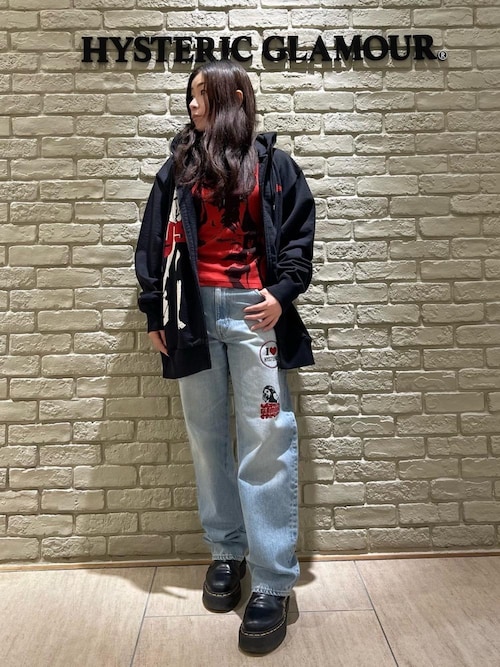 HYSTERIC GLAMOUR（ヒステリックグラマー） パーカー HYSTERIC TIMES