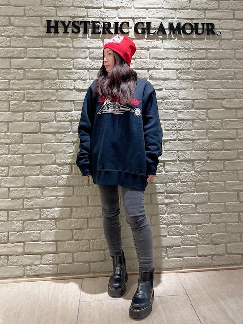 FLAME LOGO SHORT ビーニー（ニットキャップ/ビーニー）｜HYSTERIC