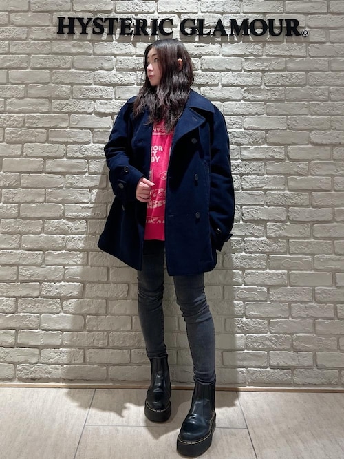 HYSTERIC GLAMOUR（ヒステリックグラマー） pコート ピーコート P