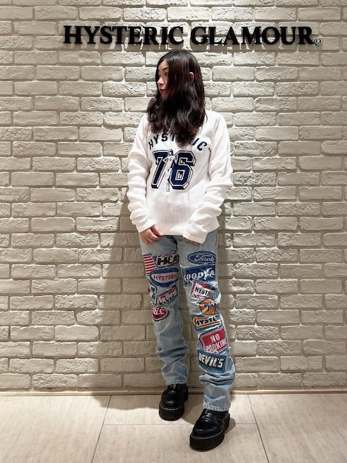 NUMBER 76 Tシャツ（Tシャツ/カットソー）｜HYSTERIC GLAMOUR