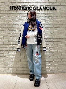 「アイテム（スタジャン）」を使った、SUZUKIさん（レディース・150cm）の冬コーディネート