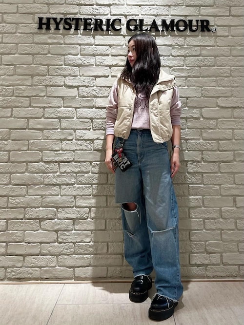 RESIZE加工 デニムストレートパンツ（デニムパンツ）｜HYSTERIC