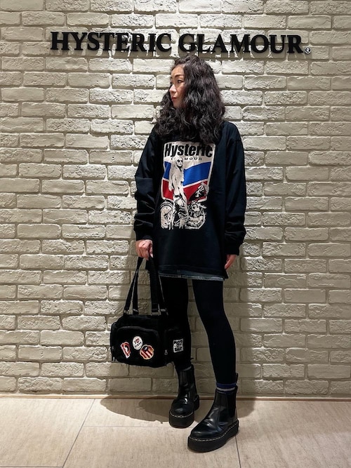 PATCH SCRATCH ミニボストンバッグ（ボストンバッグ）｜HYSTERIC