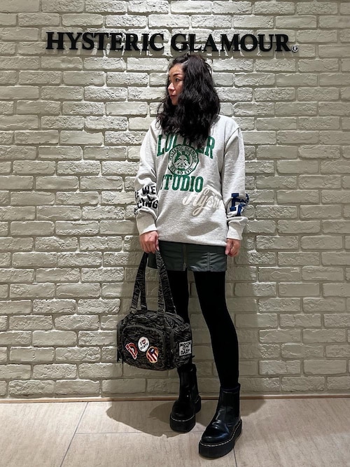 PATCH SCRATCH ミニボストンバッグ（ボストンバッグ）｜HYSTERIC