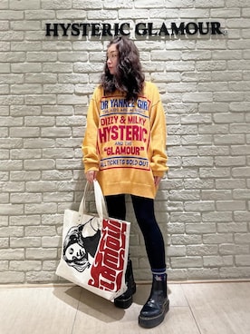 「HYSTERIC GLAMOUR」｜SUZUKIさん（レディース・150cm）の冬コーディネート