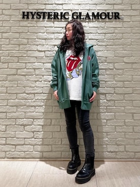 「HYSTERIC GLAMOUR」｜SUZUKIさん（レディース・150cm）の冬コーディネート