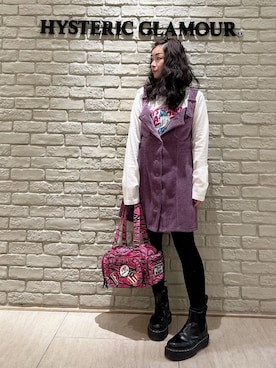 「HYSTERIC GLAMOUR」｜SUZUKIさん（レディース・150cm）の冬コーディネート