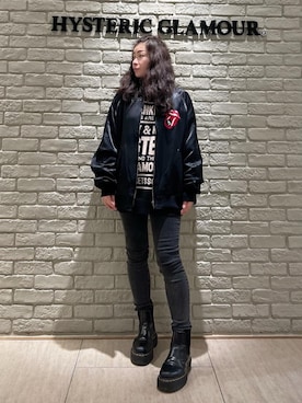 「HYSTERIC GLAMOUR」｜SUZUKIさん（レディース・150cm）の冬コーディネート