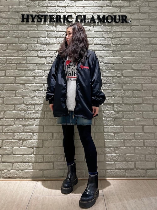 HYSTERIC GLAMOUR（ヒステリックグラマー） デニムスカート バック