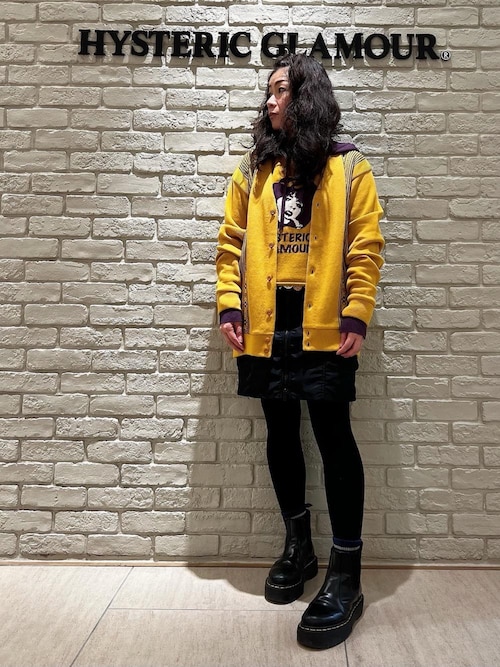 APPLE GIRL編込 パーカー（ニット/セーター）｜HYSTERIC GLAMOUR