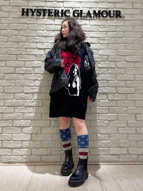 ボアデニムジャケット（デニムジャケット）｜HYSTERIC GLAMOUR