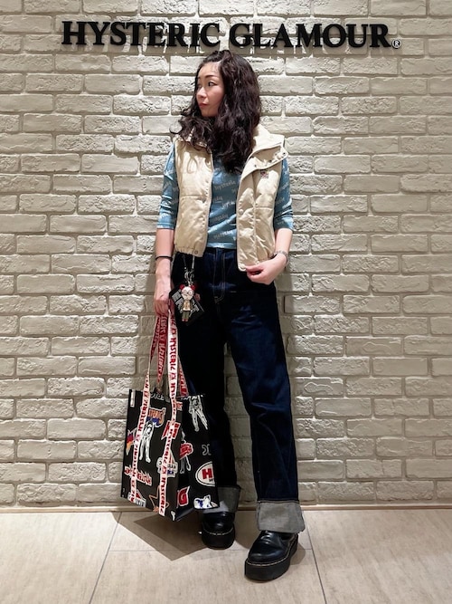 ヒステリックグラマー がま口バッグ ROCK CITY柄 トートバッグ（トートバッグ）｜HYSTERIC GLAMOUR