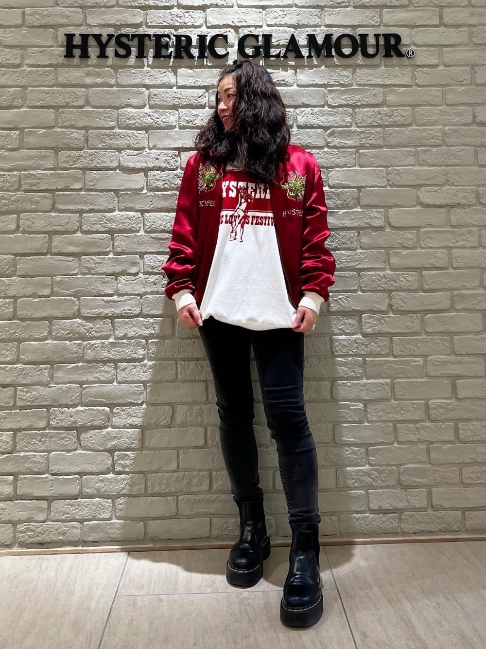 HYSTERIC GLAMOUR（ヒステリックグラマー）の「DRAGON LADY TOUR刺繍