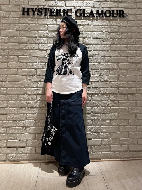 HYSTERIC WOMAN CAT 七分袖Tシャツ HYSTERIC WOMAN CAT 七分袖Tシャツ|HYSTERIC GLAMOUR WOMEN | HYSTERIC