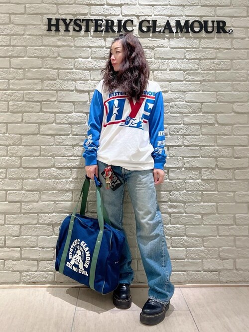 DART TRACK Tシャツ（Tシャツ/カットソー）｜HYSTERIC GLAMOUR