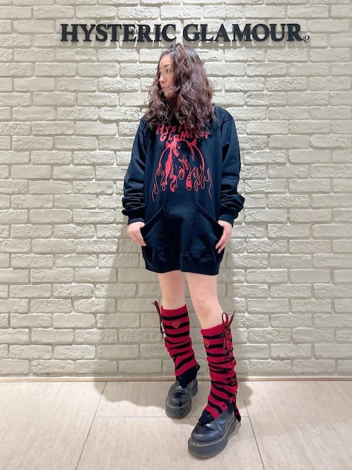 HYSTERIC GLAMOUR（ヒステリックグラマー） レッグウォーマー VOTED