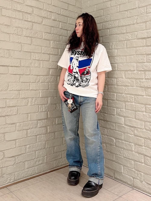 MOTORCYCLE GIRL Tシャツ（Tシャツ/カットソー）｜HYSTERIC GLAMOUR