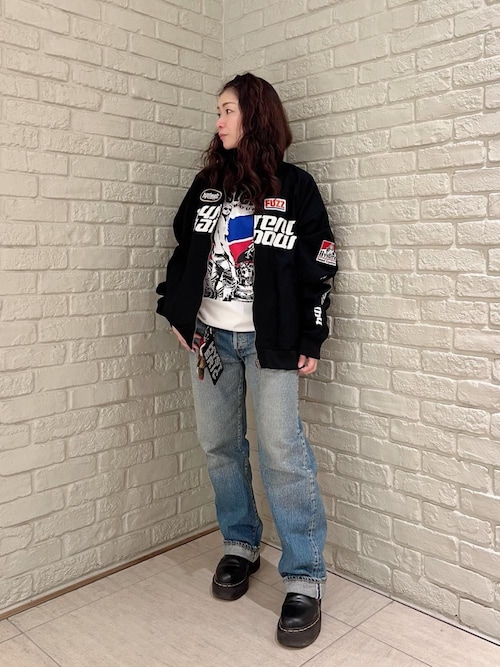 【新品】HYSTERIC GLAMOUR MOTORCYCLE GIRL ロンＴ MOTORCYCLE GIRL Tシャツ（Tシャツ/カットソー）｜HYSTERIC GLAMOUR