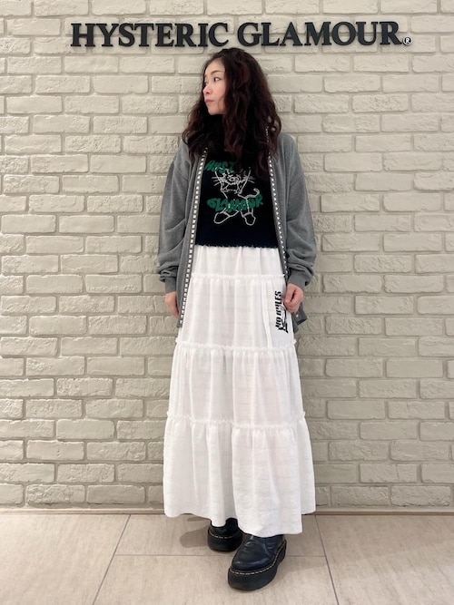 HYSTERIC GLAMOUR ニットカーディガン。ヒステリックグラマー HYSTERIC GLAMOUR（ヒステリックグラマー） ニットカーディガン LARGE