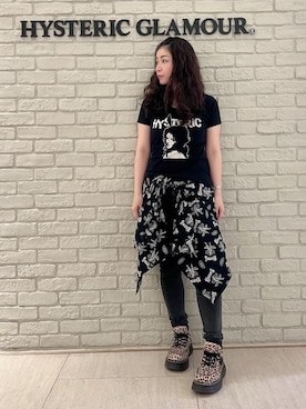 HYSTERIC GLAMOUR（ヒステリックグラマー）の「SHE DEVIL HEART刺繍
