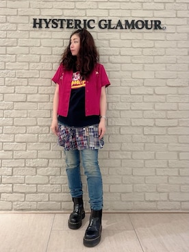 「スキニーパンツ」｜SUZUKIさん（レディース・150cm）の春コーディネート