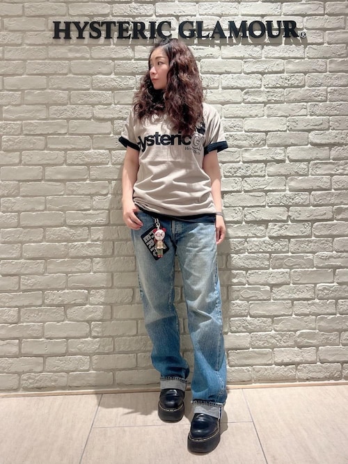 c*o様 HYSTERIC GLAMOUR ダメージストレートデニム HYSTERIC GLAMOUR（ヒステリックグラマー） ジーンズ ストレートデニム
