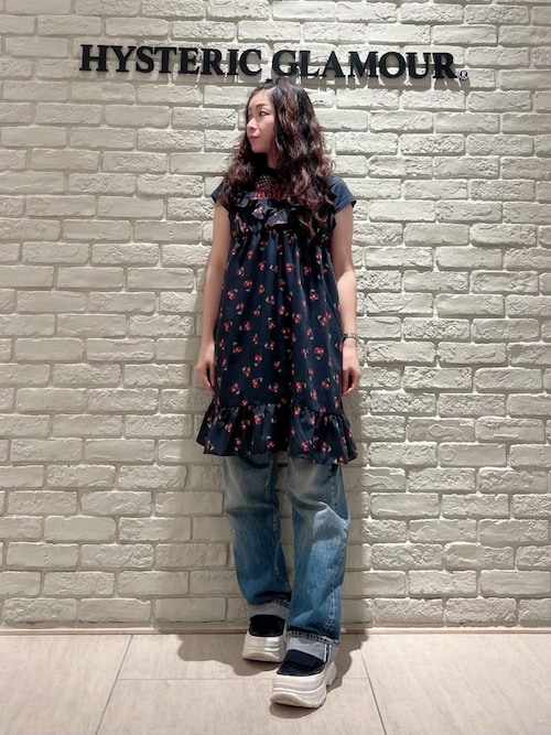 HYSTERIC GLAMOUR（ヒステリックグラマー） tシャツ 半袖 BAT WEB刺繍