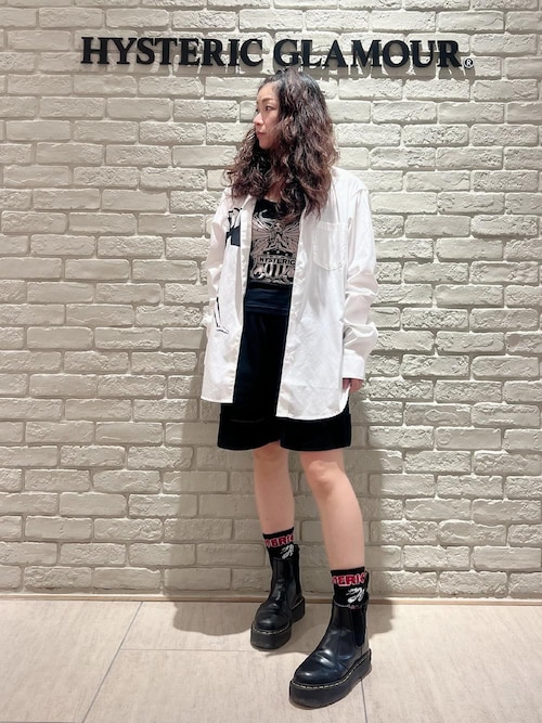 ヴィンテージ　ヒステリックス　レザー　ショートパンツ ヴィンテージ ヒステリックス レザー ショートパンツ HYSTERIC GLAMOUR