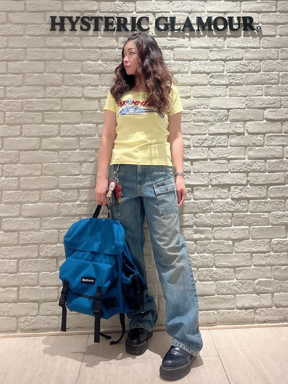 HYSTERIC GLAMOUR（ヒステリックグラマー）の「SPEEDSTER チビTシャツ
