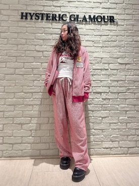 「アイテム（ジャケット/アウター、ピンク系）」を使った、SUZUKIさん（レディース・150cm）の秋コーディネート