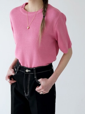 「korea」｜UNE MANSIONさん（レディース・159cm）の冬コーディネート