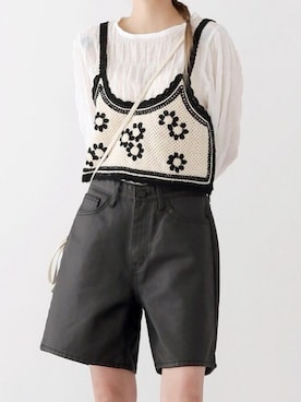 「韓国通販」｜UNE MANSIONさん（レディース・159cm）の冬コーディネート