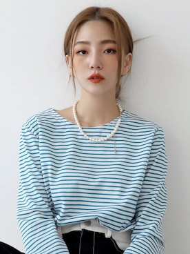 「ファッションの力を信じよう」｜「アイテム（アクセサリー）」を使った、UNE MANSIONさん（レディース・159cm）の冬コーディネート