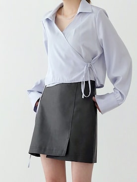 「ファッションの力を信じよう」｜UNE MANSIONさん（レディース・159cm）の冬コーディネート