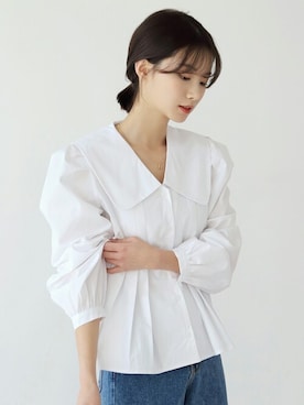 「ファッションの力を信じよう」｜UNE MANSIONさん（レディース・159cm）の春コーディネート