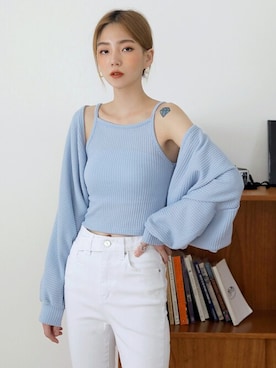 UNE MANSIONさん(レディース・159cm)の春コーディネート