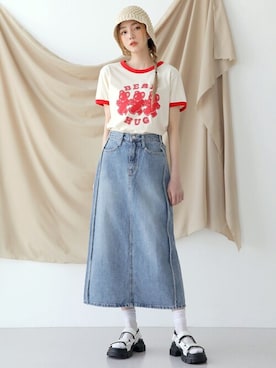 「ootd」｜UNE MANSIONさん（レディース・159cm）の春コーディネート