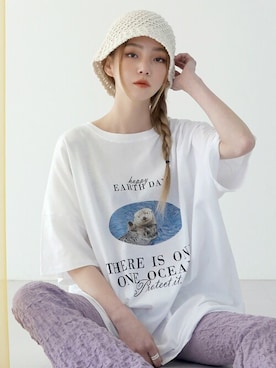 「韓国ファッション」｜UNE MANSIONさん（レディース・159cm）の夏コーディネート