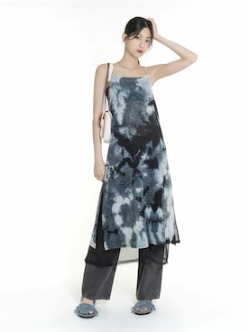 UNE MANSIONさん（レディース・170cm）の夏コーディネート