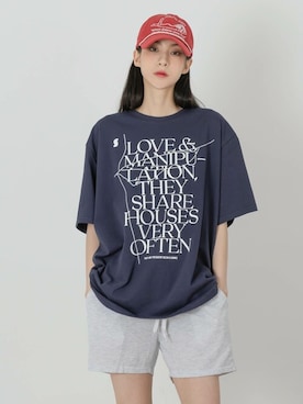 「FOLLOWIN（フォロウィン）のアイテム」を使った、UNE MANSIONさん（レディース・170cm）の夏コーディネート