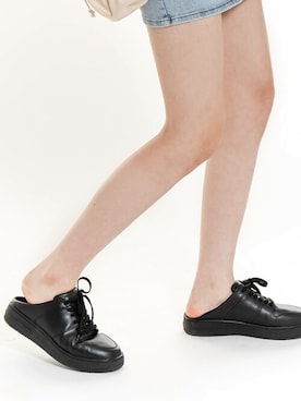 「厚底」｜UNE MANSIONさん（レディース・168cm）の夏コーディネート