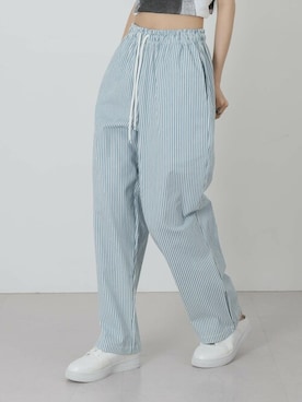 「FOLLOWIN（フォロウィン）のアイテム」を使った、UNE MANSIONさん（レディース・170cm）の夏コーディネート