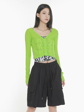 カーゴハーフパンツ のレディース人気ファッションコーディネート Wear