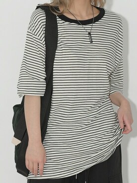 「followin」｜UNE MANSIONさん（レディース・163cm）の夏コーディネート