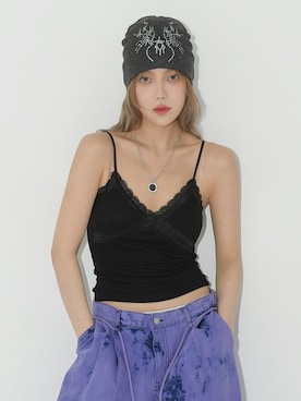 「followin」｜UNE MANSIONさん（レディース・163cm）の夏コーディネート