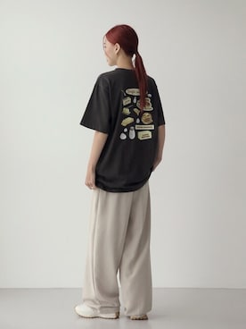 「ルーズフィット」｜UNE MANSIONさん（レディース・159cm）の夏コーディネート