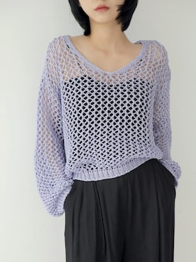 「ルーズフィット」｜UNE MANSIONさん（レディース・165cm）の夏コーディネート