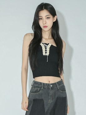「followin」｜UNE MANSIONさん（レディース・170cm）の夏コーディネート